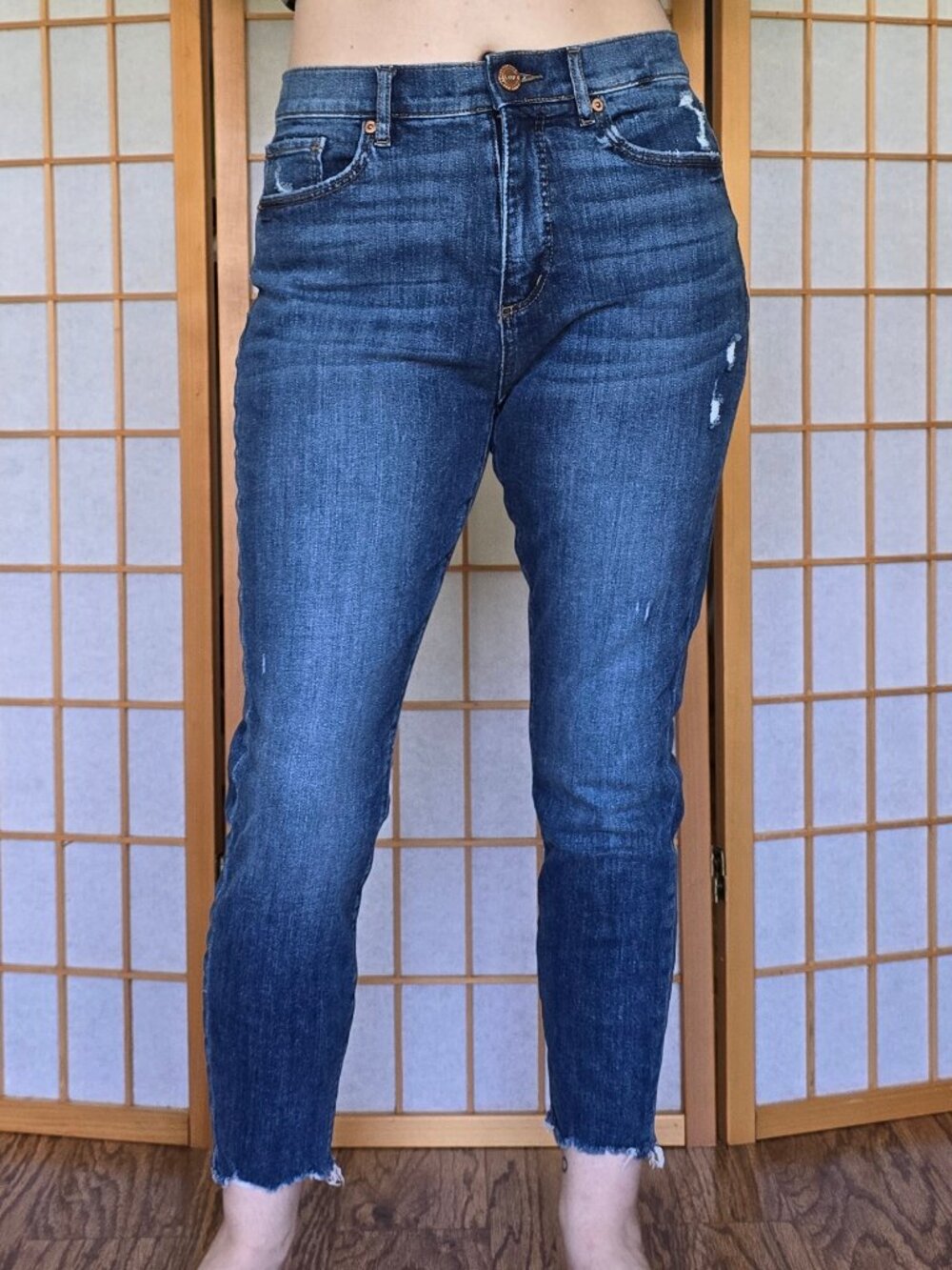 Loft High-Rise Skinny Ankle Jeans EUC - Women's Size 6/28